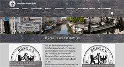 Desktop Screenshot of historischer-hafen-berlin.de